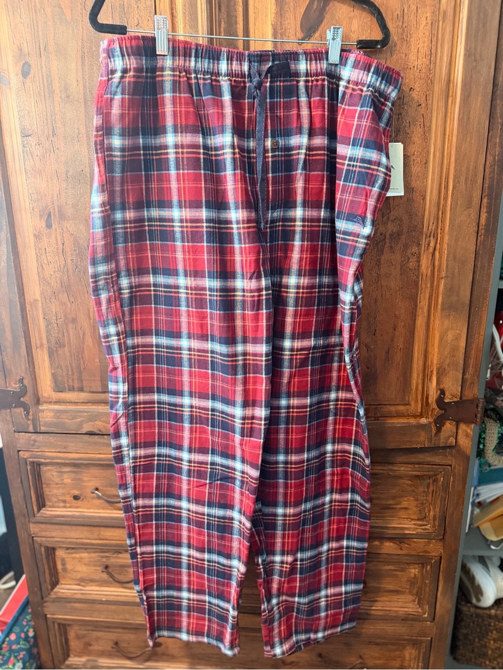 Men’s Plaid Flannel Lounge Pants